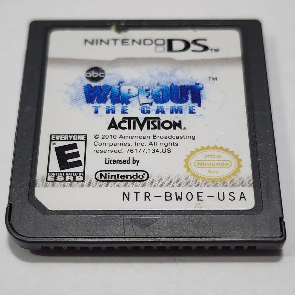 Wipeout The Game Video Game 2010 Activision Nintendo DS Loose Cartridge Untested